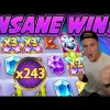 INSANE WIN! EUPHORIA BIG WIN –  Online Slots from Casinodaddy LIVE STREAM