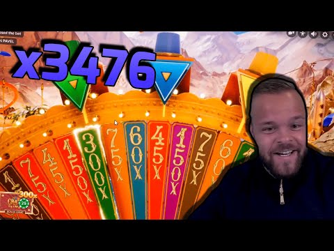 Mega WIN x3476 on CRAZY TIME  – Casino Slots Big Wins