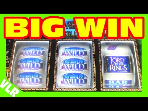 LORD OF THE RINGS – MAX BET RUN – BIG WIN – Slot Machine Bonus