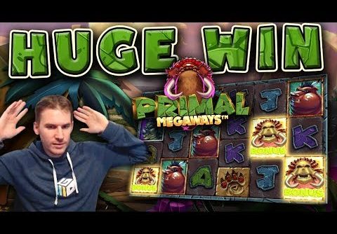 HUGE WIN on Primal Slot – £5 Bet!