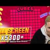 Streamer Record Win 40.000€  on Cubes slot – TOP 5 Mega wins of the week