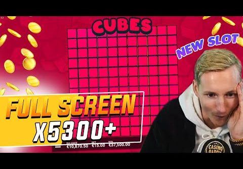 Streamer Record Win 40.000€  on Cubes slot – TOP 5 Mega wins of the week