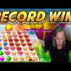 RECORD WIN!! Fruit Party BIG WIN from base game – Online Slots from Casinodaddys live stream