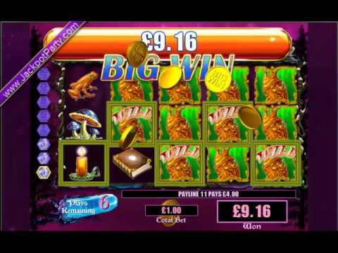 £221 ON CRYSTAL FOREST™ SUPER BIG WIN (221 X STAKE) – SLOTS AT JACKPOT PARTY