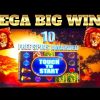 MEGA WIN BONUS!!! LIONS!!! KING OF AFRICA SLOT MACHINE!!!