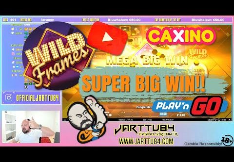 Super Big Win From Wild Frames Slot!!