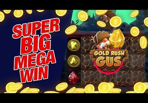 💵 SUPER BIG MEGA WIN 💵 on Gold Rush Gus Slot Online!!