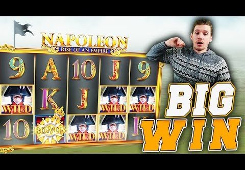 BIG WIN on Napoleon Slot – £10 Bet!