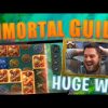 IMMORTAL GUILD SLOT HUGE BASE WIN! + INSANE EXCLUSIVE FREE SPINS GIVEAWAY!