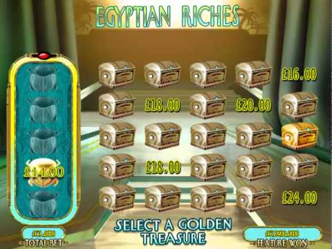£168.00 SUPER BIG WIN (168X STAKE) ON EGYPTIAN RICHES™ ONLINE SLOT AT JACKPOT PARTY®