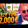 Streamer Mega win 72.000€ on Crazy Time slot – Top 10 Biggest Wins of week #4