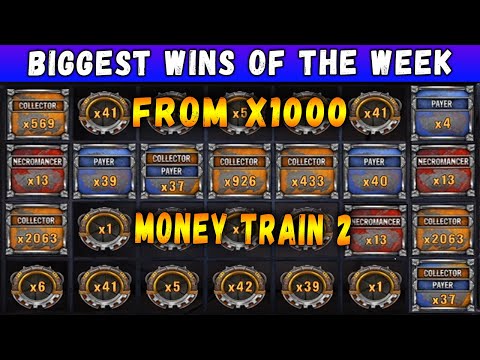 New biggest wins in Money Train 2 slot. Streamers biggest wins of the week!