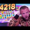 Streamer Huge win x4218 on FRUIT PARTY slot – TOP 5 Mega wins of the week