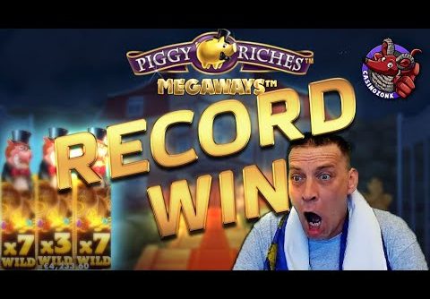 RECORD WIN – Piggy Riches Megaways