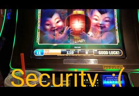 Fu Dao Le Slot Machine $1 !!Big Win!! Security made me nervous  :)