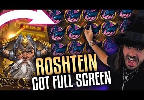 ROSHTEIN Mega Win on new casino slots – TOP 5 Mega wins of the week