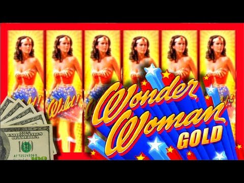 TONS of BIG WINS! LIVE PLAY & BONUSES on Wonder Woman Slot Machine W/ SDGuy1234