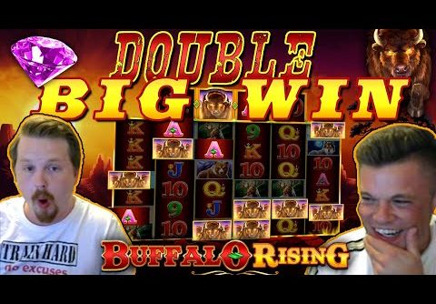 Max Bet Buffalo Rising MEGWAYS, Double Big win!