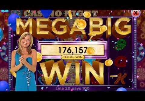 WHEEL OF FORTUNE CASINO NIGHT Video Slot Casino Game with a “MEGA WIN” FREE SPIN BONUS