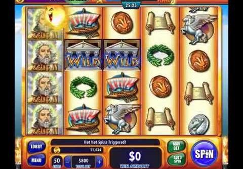 Jackpot Party Casino BIG WIN on ZEUS 2 SLOT