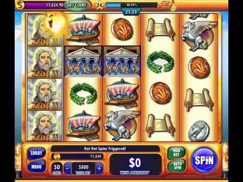 Jackpot Party Casino BIG WIN on ZEUS 2 SLOT