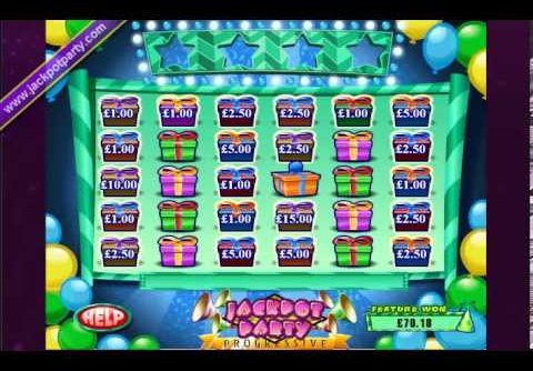 £52,603.66 MEGA JACKPOT PROGRESSIVE (17534 X STAKE) WIZARD OF OZ™ BIG WIN SLOTS AT JACKPOT PARTY