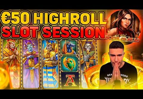 50€ HIGHROLL SESSION ON DOOM OF DEAD | BIG WINS ON PLAY N GO ONLINE SLOT MACHINE