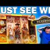 MUST SEE! INSANE MEGA WIN ON DEADWOOD!! – NoLimit city newest slot