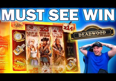 MUST SEE! INSANE MEGA WIN ON DEADWOOD!! – NoLimit city newest slot