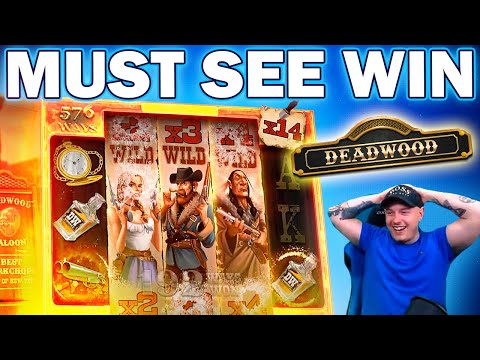 MUST SEE! INSANE MEGA WIN ON DEADWOOD!! – NoLimit city newest slot