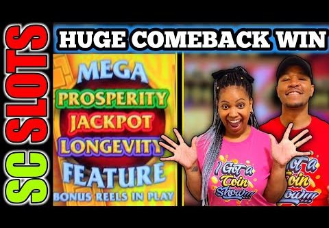 This HUGE Bonus Saved Our ENTIRE Vegas Trip! Casino Slots Big Win!!!