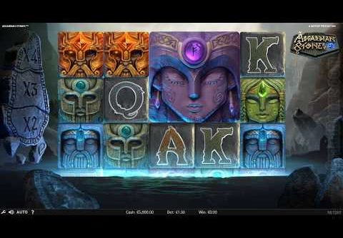 Asgardian Stones Video Slot (NetEnt) – DEMO PLAY – Super Mega Win!