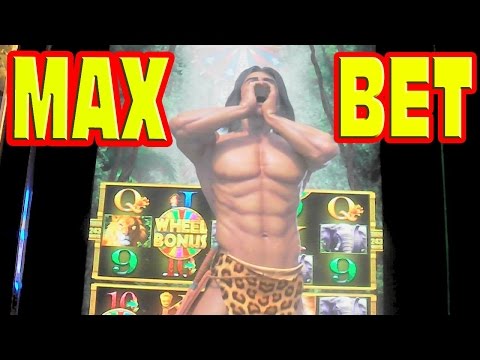 MULTI SPIN WIN!!! TARZAN SLOT BIG WIN MAX BET!!