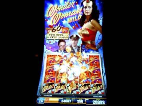 Wonder Woman Slot Machine – Big Win