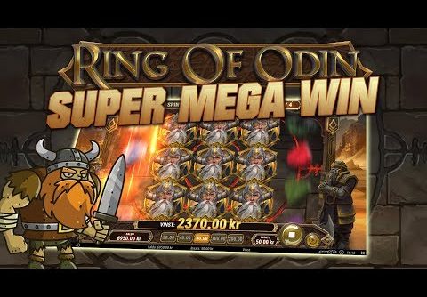 RING OF ODIN (PLAY’N GO) SUPER MEGA WIN!