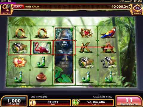 JUNGLE RICHES Video Slot Casino Game with a “MEGA WIN” FREE SPIN BONUS