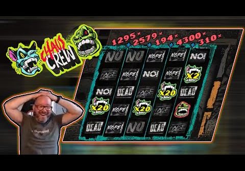 TOP BIGGEST WINS ON CHAOS CREW HACKSAW GAMING NEW SLOT | STEAMER BIG WIN