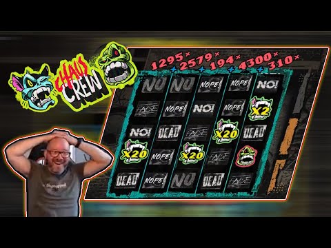 TOP BIGGEST WINS ON CHAOS CREW HACKSAW GAMING NEW SLOT | STEAMER BIG WIN