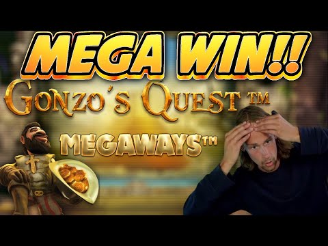 MEGA WIN!!!! GONZOS QUEST MEGAWAYS BIG WIN –  Casino slot from Casinodaddy LIVE STREAM