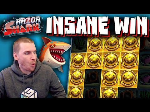 INSANE WIN on Razor Shark Slot – £10 Bet!
