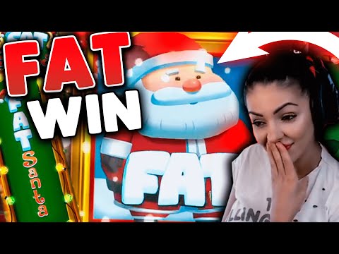 Streamer Mega Win on Fat Santa Slot – TOP 3 BEST WINS OF THE DAILY !