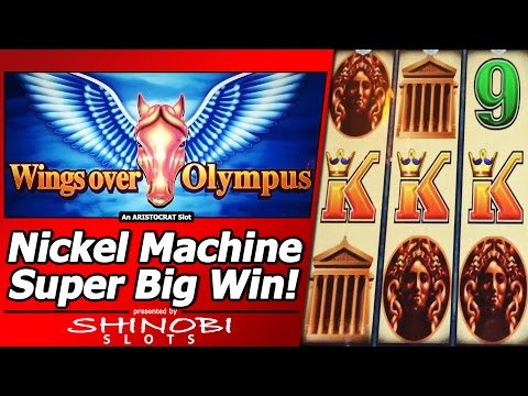 Wings Over Olympus Slot – Super Big Win, Nickel Denomination