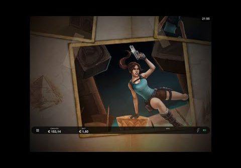 Lara Croft Temple And Tombs Bonus Feature (MEGA WIN)