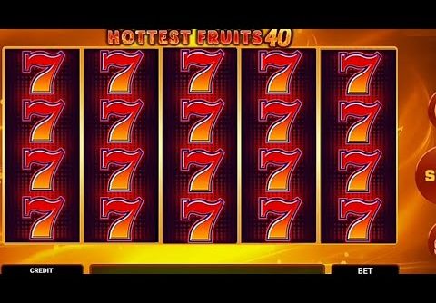 HOTTEST FRUITS 40 CASINO SLOT MEGA WIN/لن تصدق كيف ستربح  الميغا وين YOU WILL NOT BELIEVE HOW !!