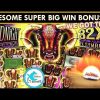 AWESOME BONUS! SUPER BIG WIN! Midnight Stampede Slot Machine –  Retriggers Galore!