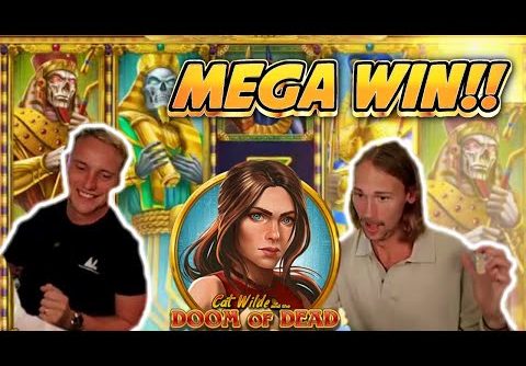 MEGA WIN! DOOM OF DEAD BIG WIN – €10 bet on CASINO Slot from CasinoDaddys LIVE STREAM