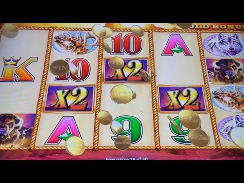 Big Wins on Wonder 4 & Original BUFFALO GOLD Slot  Machines @ Chumash Casino