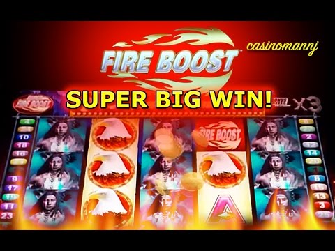 Fire Boost – *SUPER BIG WIN* – +RETRIGGER – Slot Machine Bonus
