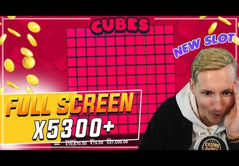 New Slot Cubes – Full Screen x5300Top 5 biggest wins of the week