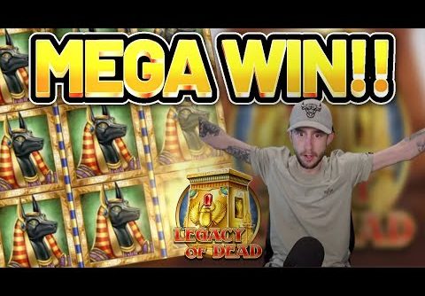 MEGA WIN! LEGACY OF DEAD BIG WIN – Casino Slot from Casinodaddys live stream